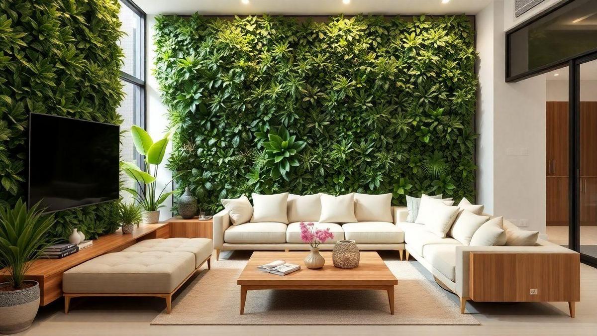Ideias de Decoração Verde com Jardim Vertical